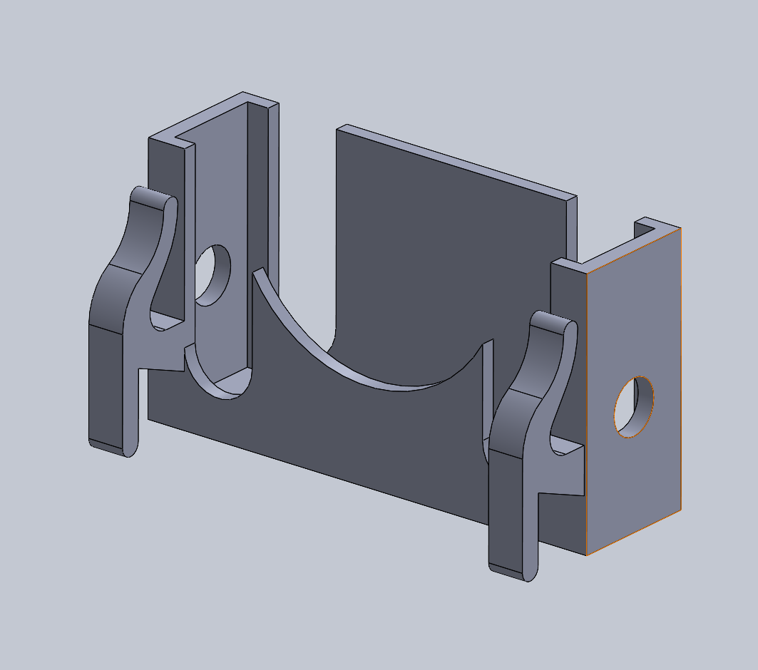 Slide Clip CAD Design